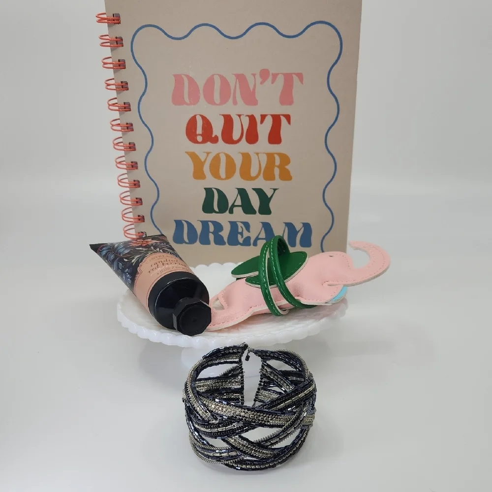 Colorful Spiral Notebook and Accessories Set